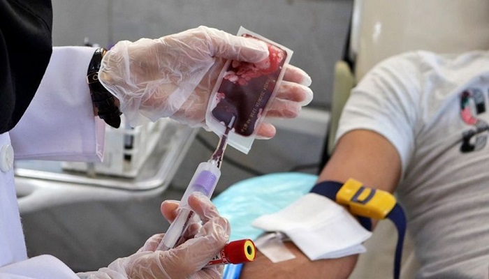 ویروس کرونا با انتقال خون منتقل نمی شود